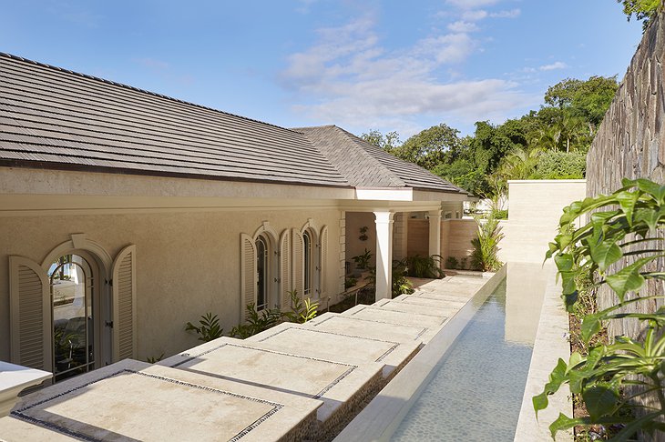 Mustique Island concrete villa