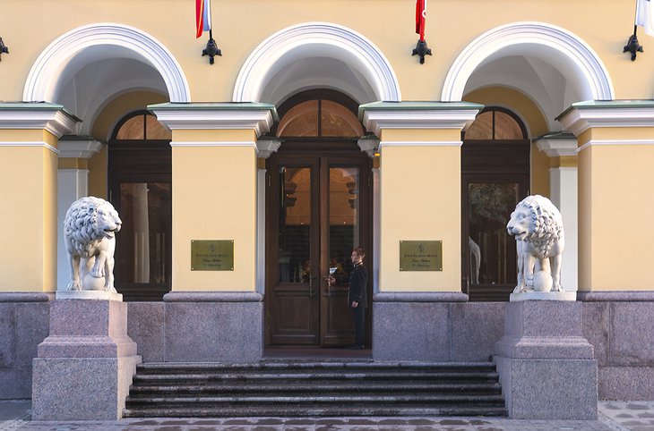 Four Seasons Hotel Lion Palace St. Petersburg entrance