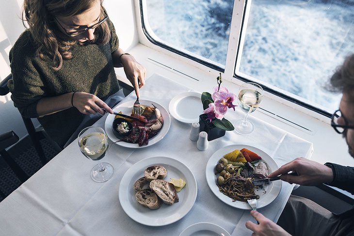 DFDS Ferry Sea View Fine Dining