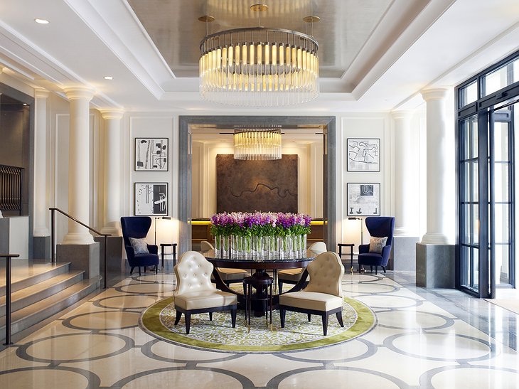 Corinthia Hotel London lobby