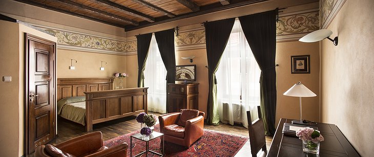 Hotel Copernicus Krakow luxury double bedroom