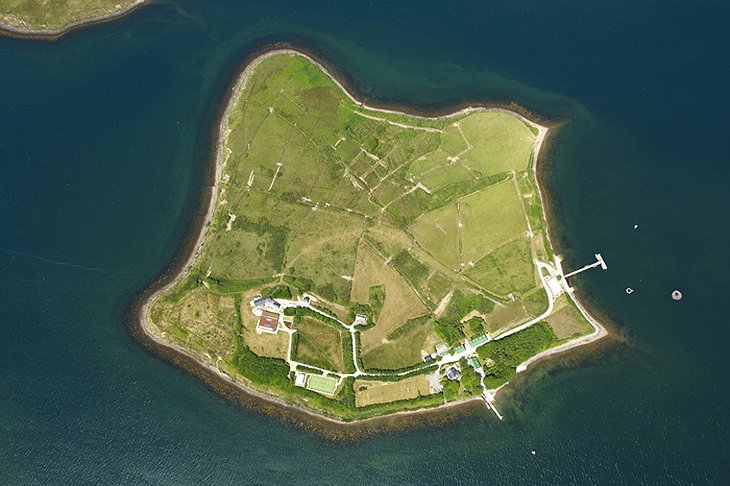 Inishturk Island from above