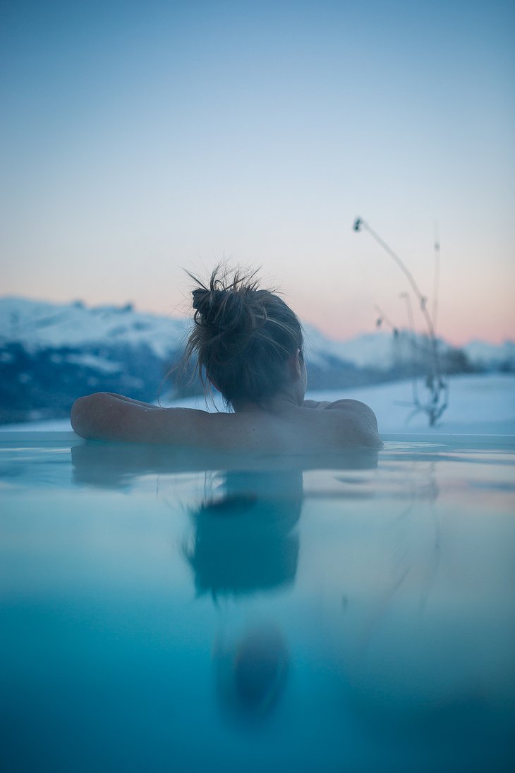 Maya Boutique Hotel Hot Tub Alpine Panorama