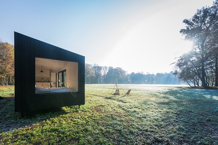 Slow Cabins Lierde In The Open Nature