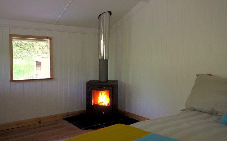 Cabin On The Lake Room With Fireplace
