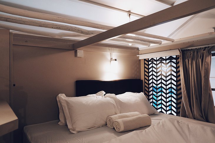 Adler Luxury Hostel double bed