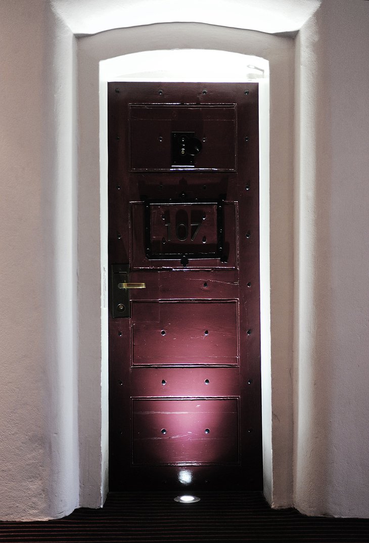 Malmaison Oxford cell door