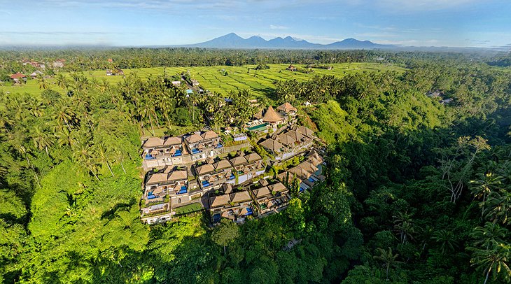 Viceroy Bali aerial view