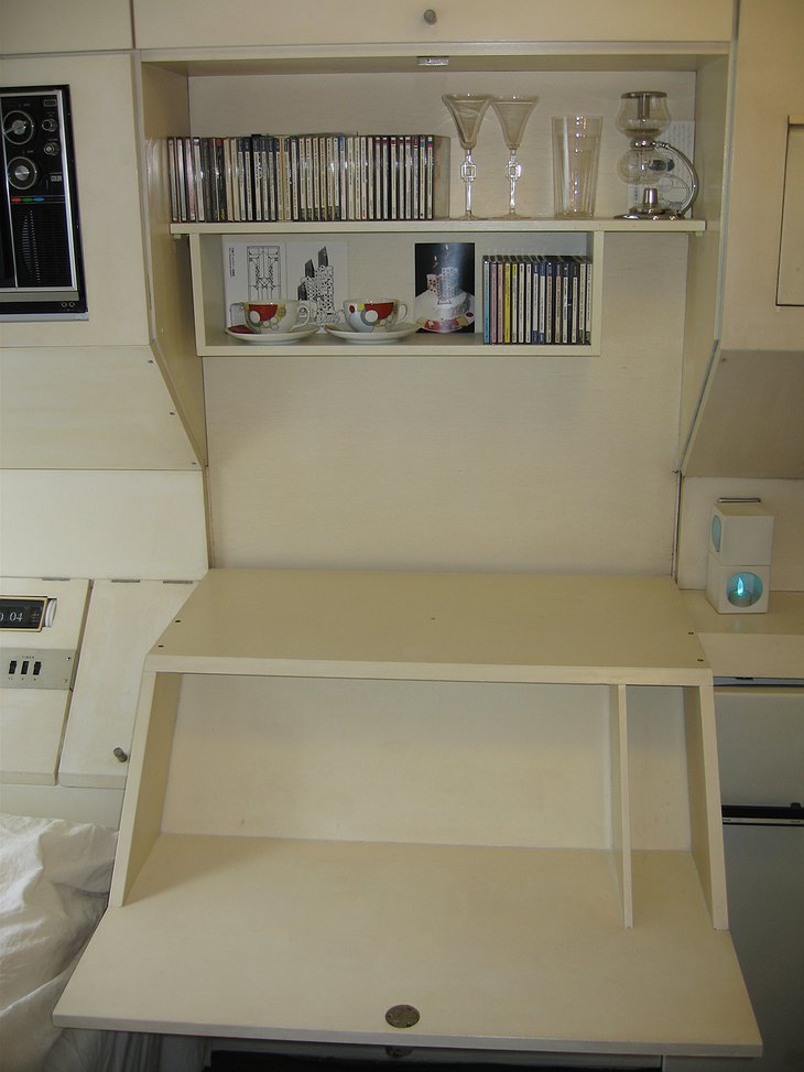 Nakagin Capsule Tower interior