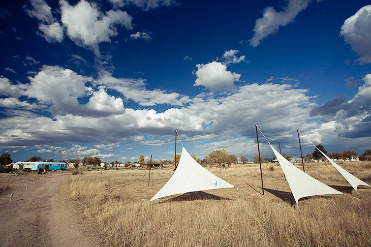 El Cosmico campsite