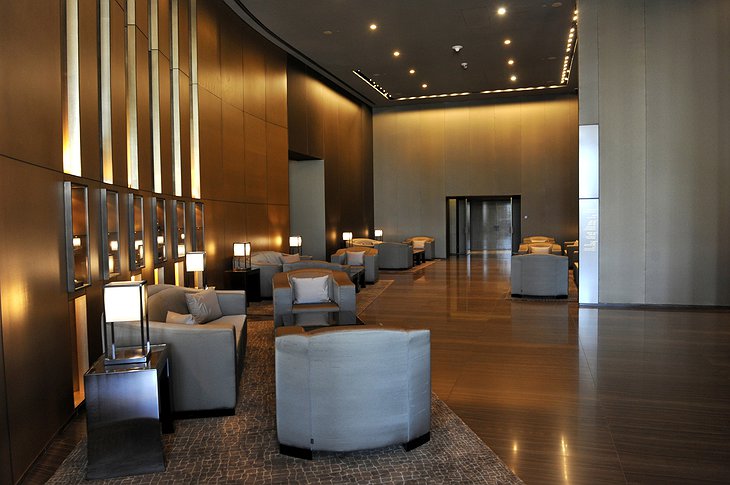 Armani Hotel lounge