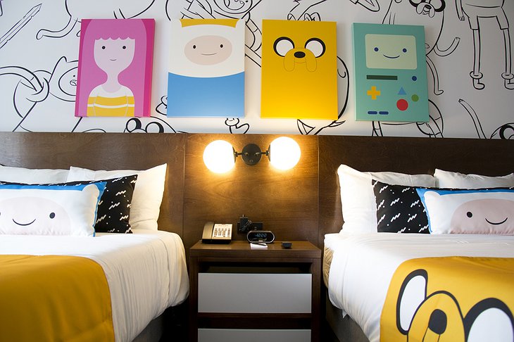 Cartoon Network Hotel Themed Beds