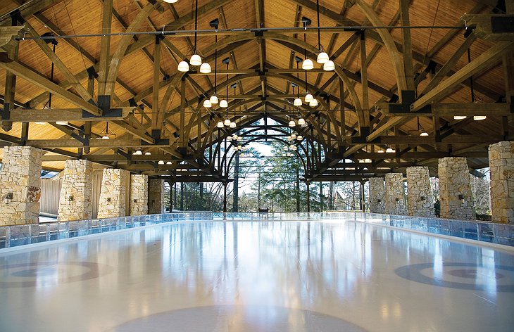 Mohonk Mountain House Pavilion Ice Skate Ring