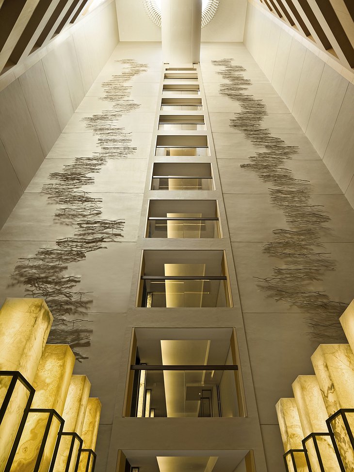 The Upper House Atrium from below