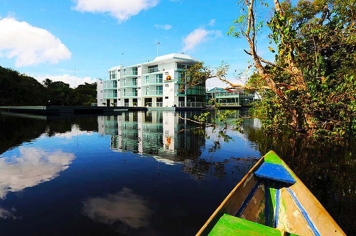 Amazon Jungle Palace by kayak