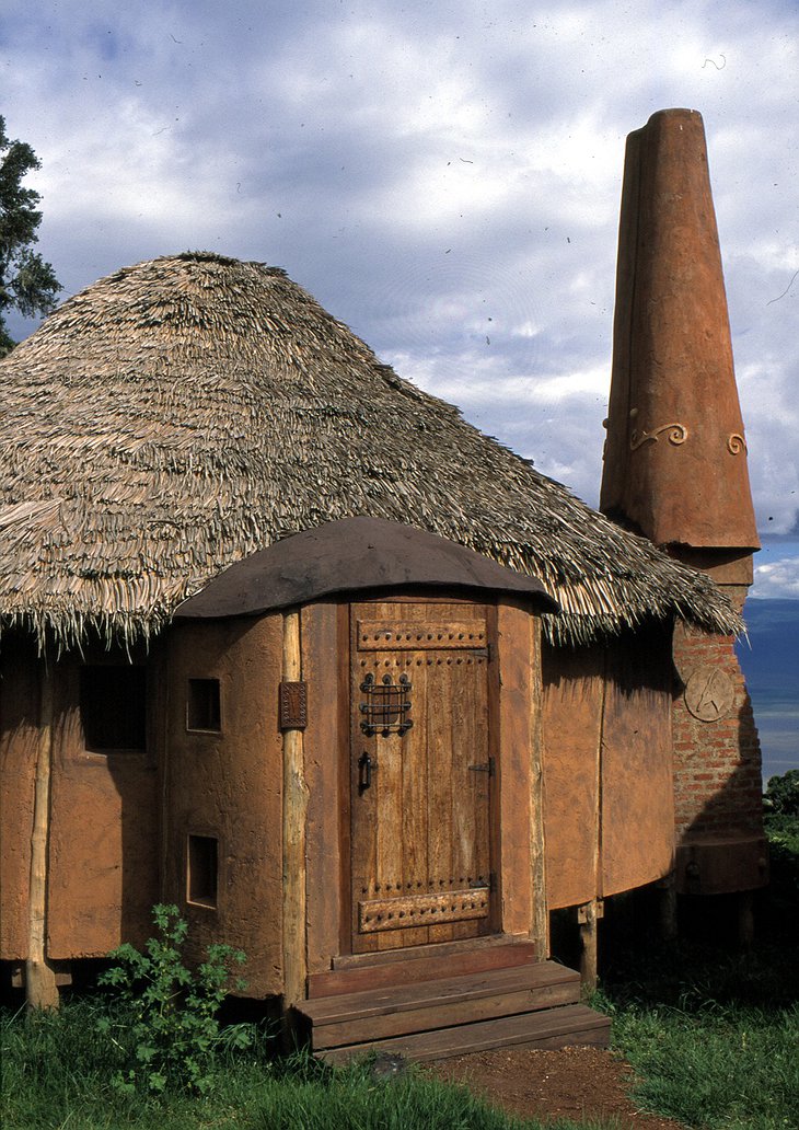 Traditional African bungalow