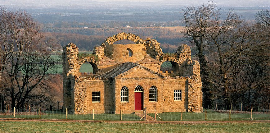 The Ruin - Grewelthorpe - Dwelling In A Romanesque Ruin