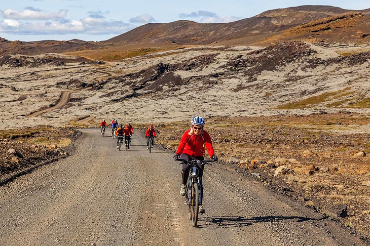 Cycling In Iceland