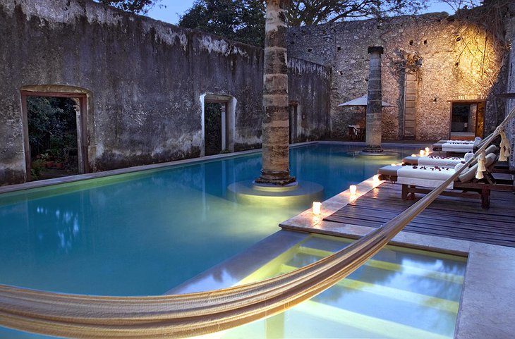 Hacienda Uayamon swimming pool