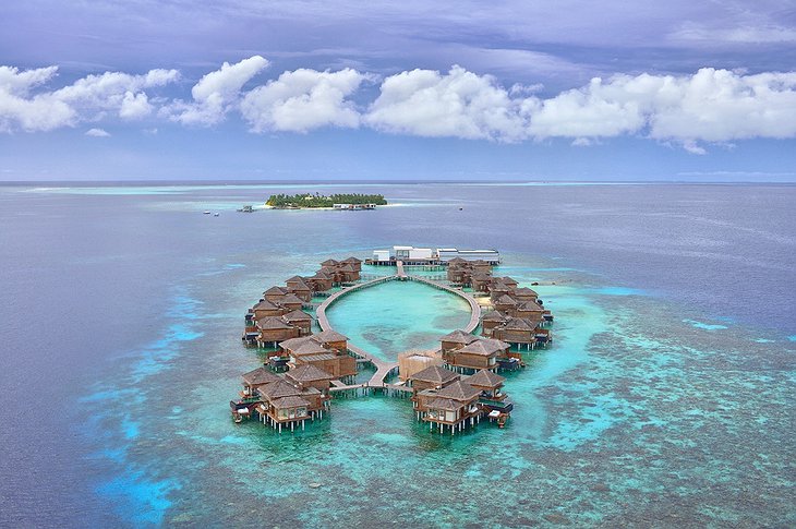 Jumeirah Dhevanafushi aerial view