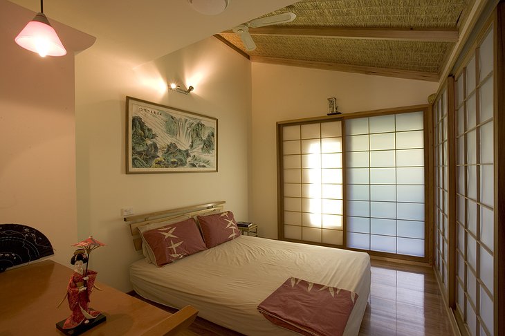 Japanese Zen Retreat bedroom