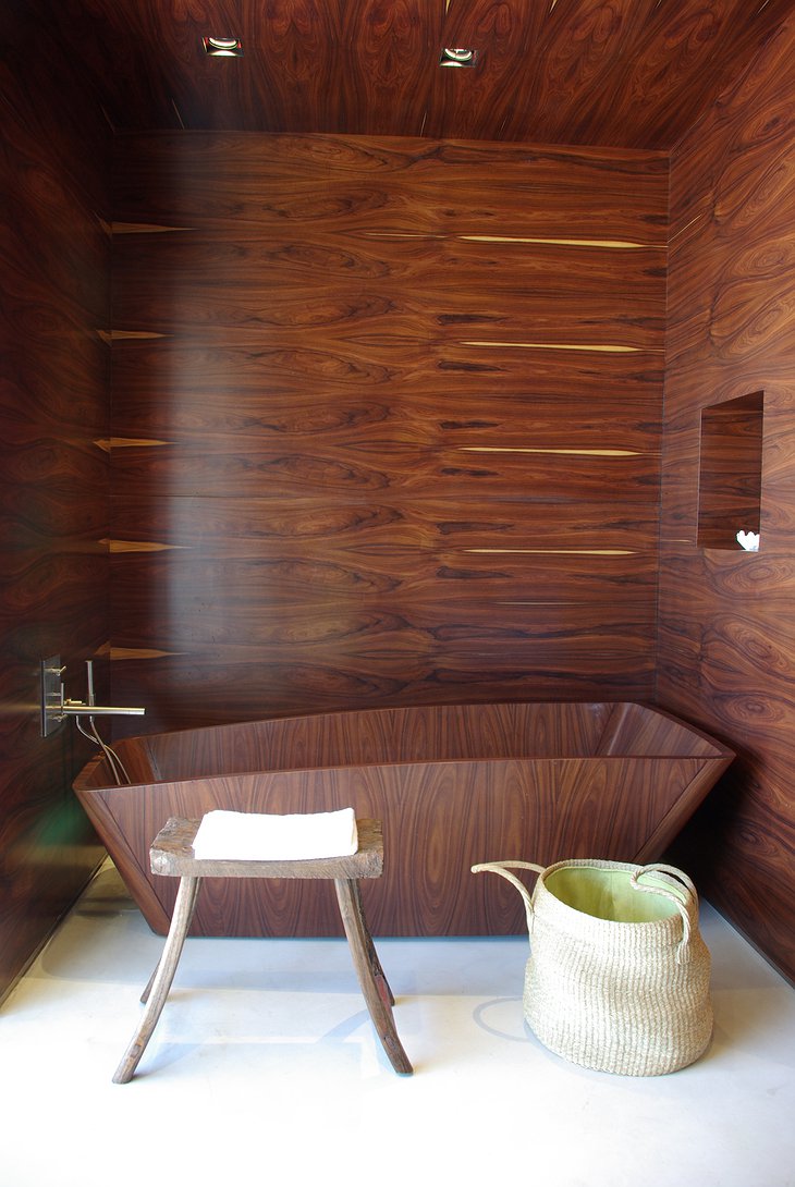 Wood Bathtub