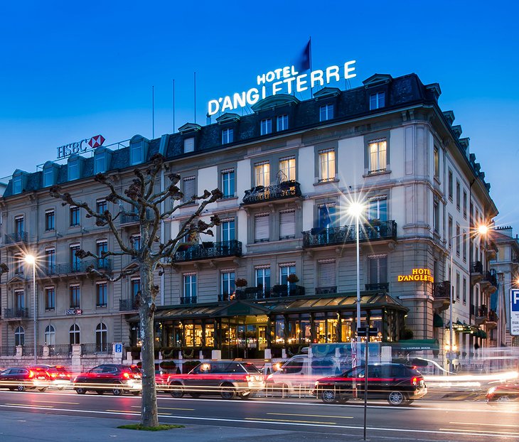 Hotel d’Angleterre Geneva building