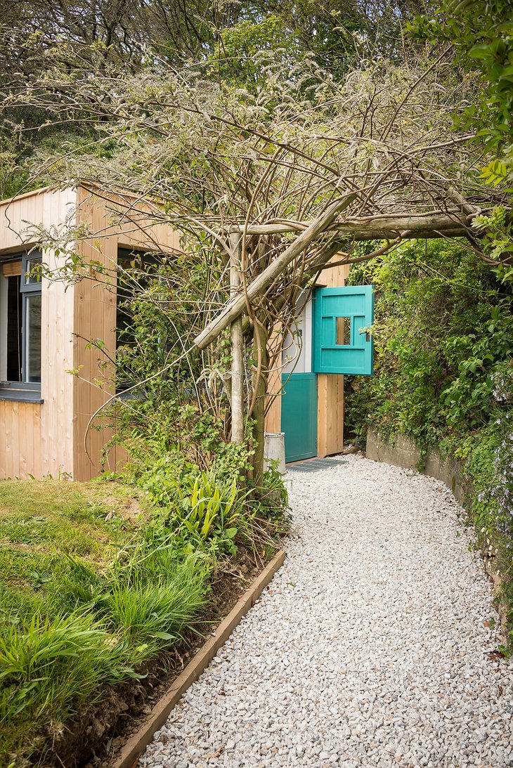 Libertine Cottage front door