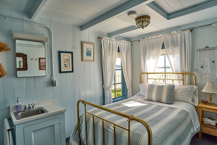 East Brother Light Station Bedroom