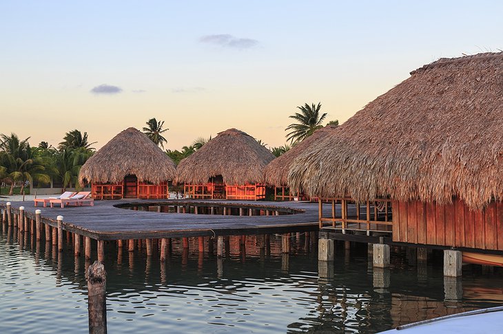 St. George's Caye Resort Oceanfront Cabanas