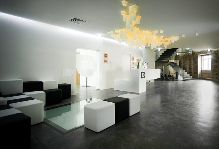 Design & Wine Hotel reception