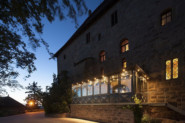 Burg Colmberg Hotel Exterior