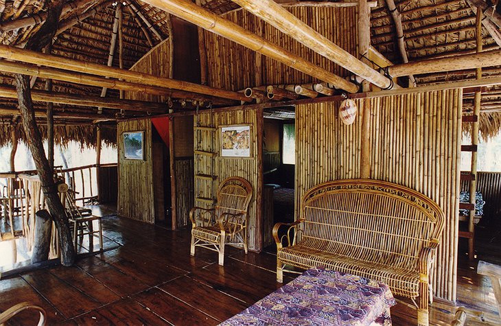 Sanya Nanshan Treehouse living space