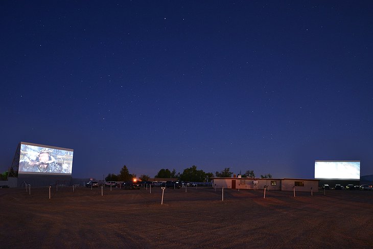 Best Western Movie Manor Drive-In Theater Screens