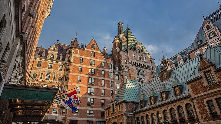 Fairmont Le Chateau Frontenac Hotel Building Exterior