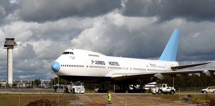 Jumbo Stay - Sleep in a Boeing 747