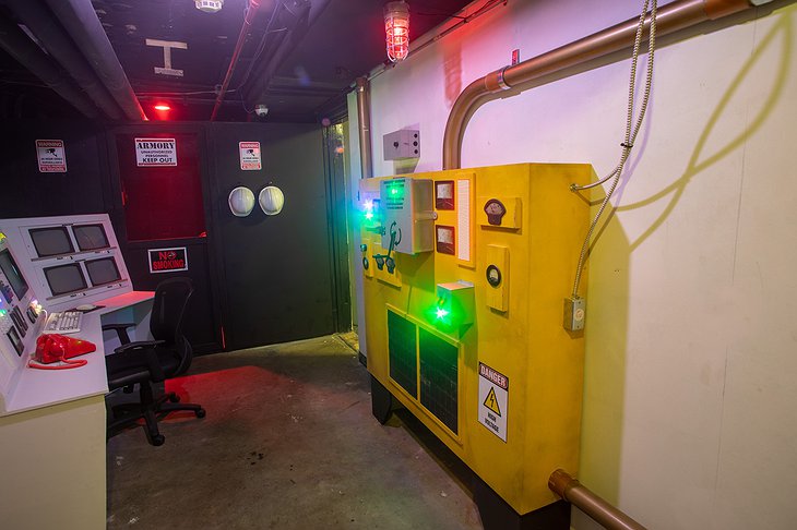 Greenbrier Hotel Bunker Control Room