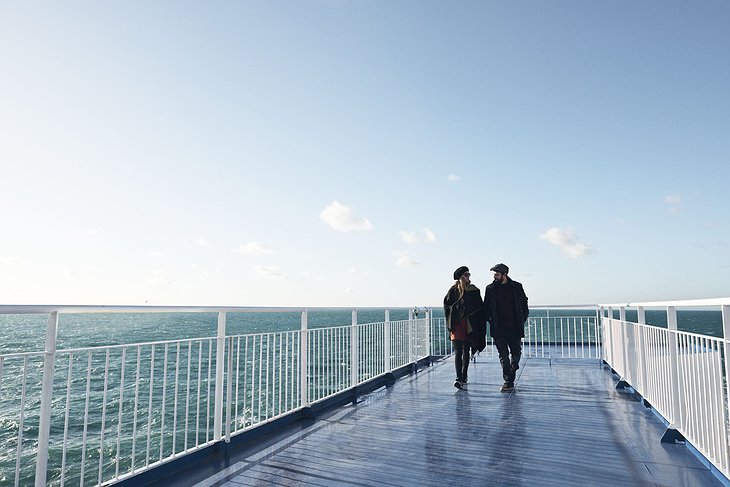 DFDS ferry viewing terrace