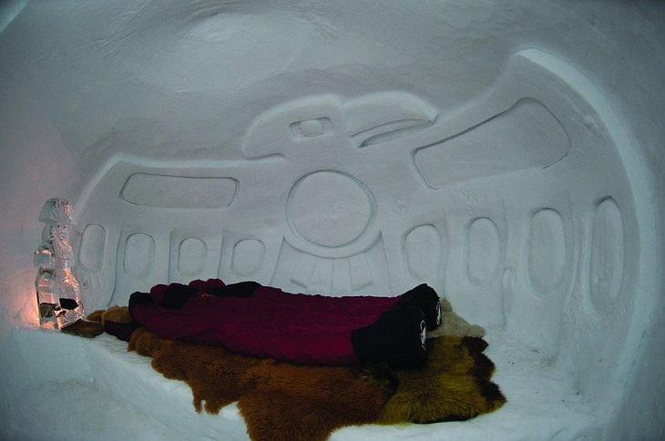 Iglu Dorf romantic igloo