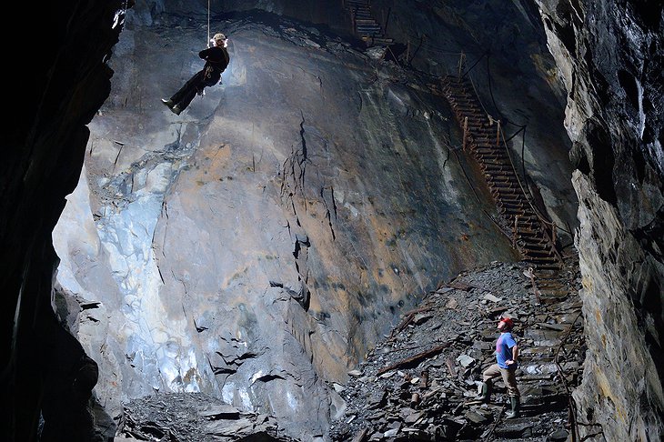 Go Below Underground Adventures - Goliath Zipline