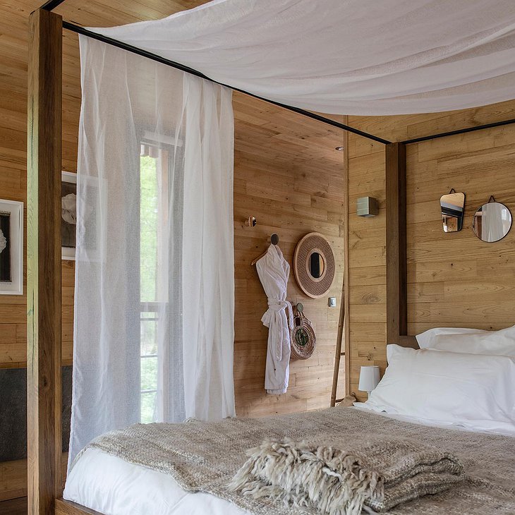 Loire Valley Lodges Treehouse Cozy Interior