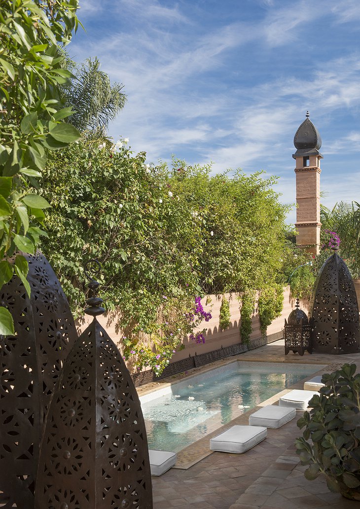 La Sultana Hotel Private Terrace with a Pool