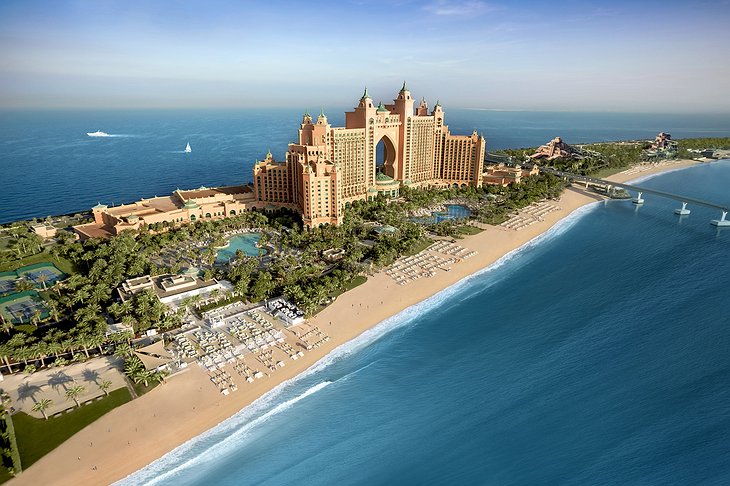 Atlantis Dubai Resort Aerial