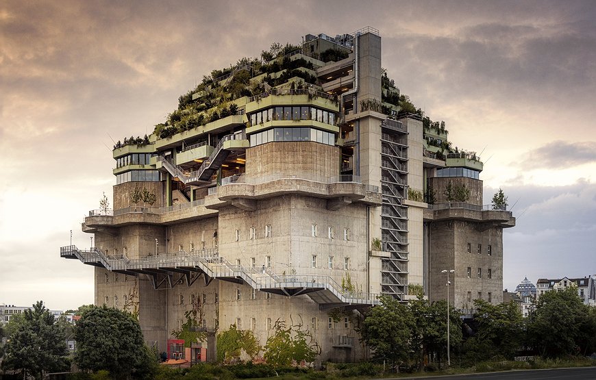 Reverb by Hard Rock Hamburg - Nazi Fortress Turned Into A Hip Hotel With A Sky Forest
