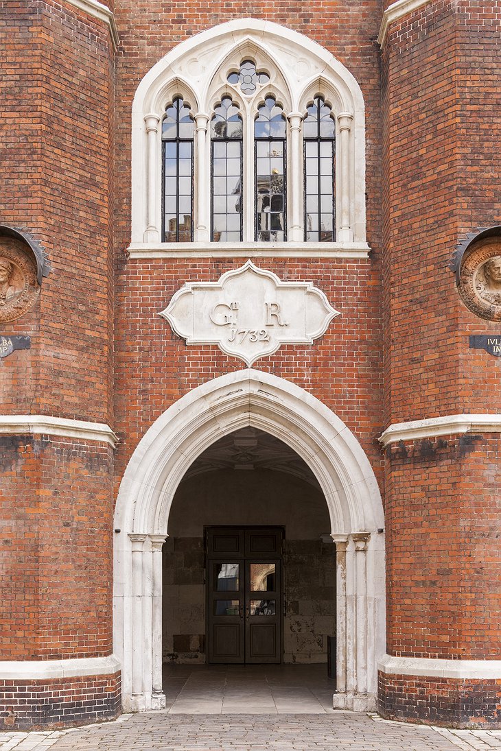 The Georgian House entrance