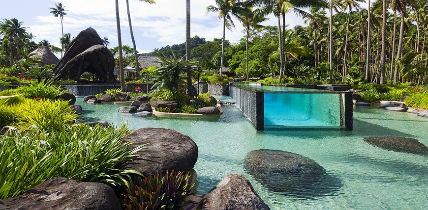 Laucala Island Resort - Luxurious Private Fijian Styled Villas