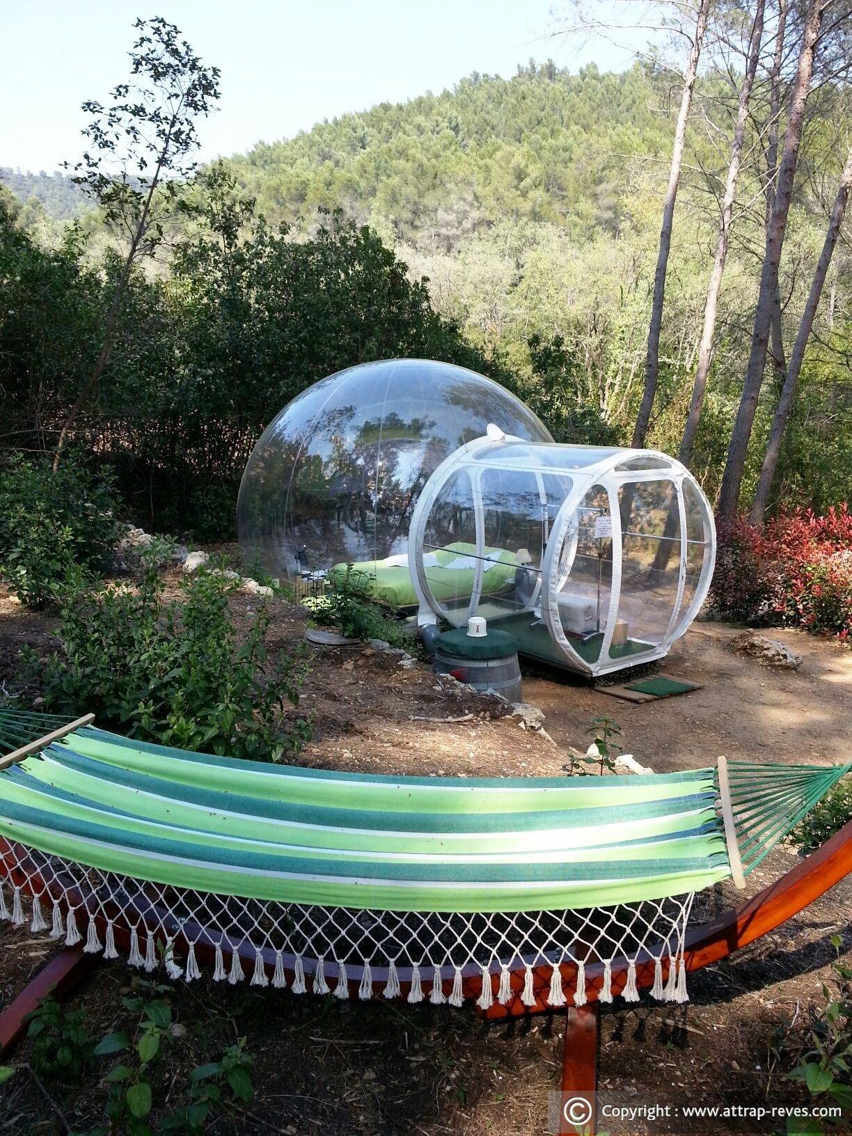 Attrap'Rêves, romantic Bubble Hotel