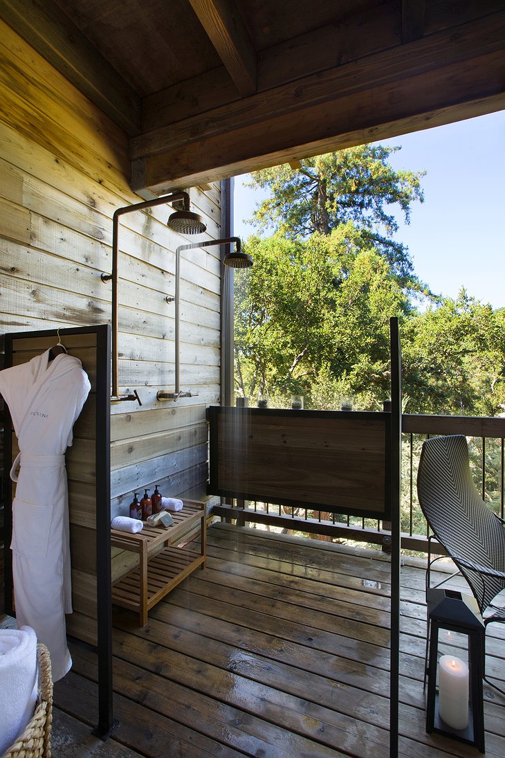 Big Sur Suite Outdoor Shower