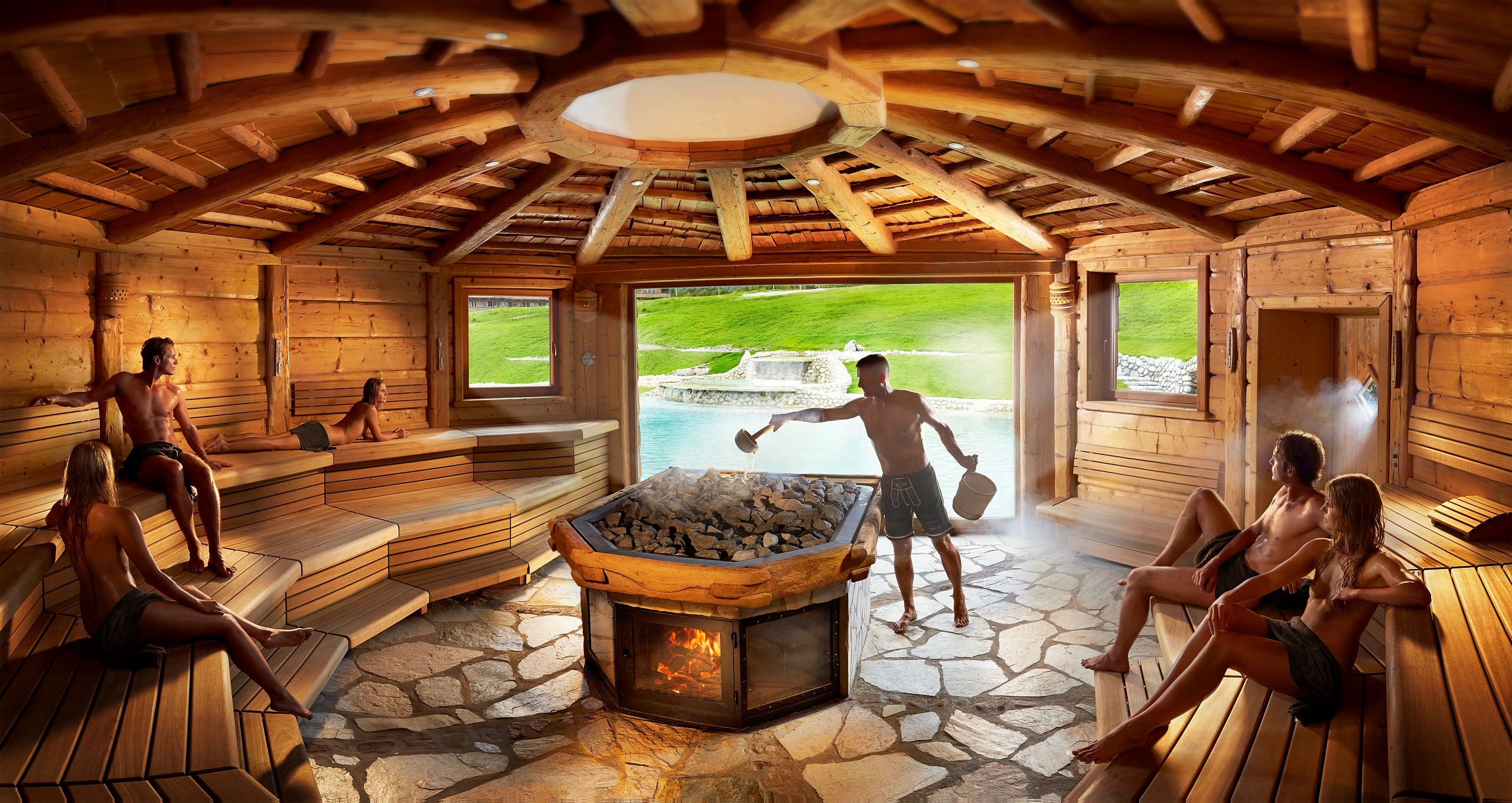 Green Spa Resort Stanglwirt Luxury Pine Lodge Retreat In Austrian Tyrol