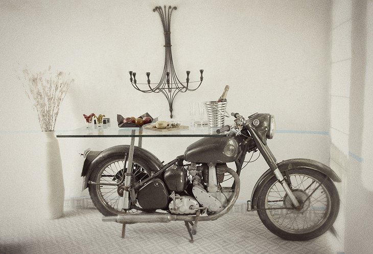 Motorcycle table